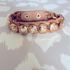 Henri Bendel Braided Rivet Bracelet